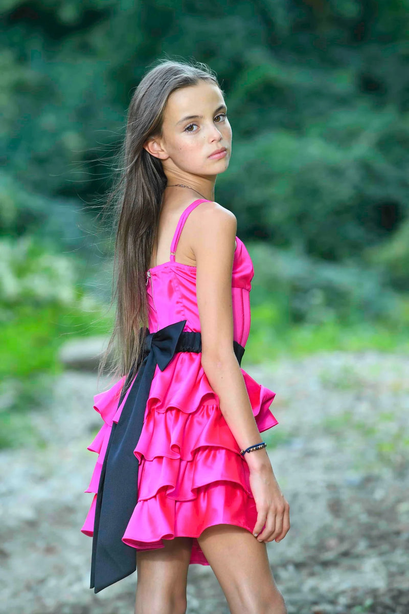 Katie J Tween Valerie Couture Dress Shocking Pink Meant 2 Be