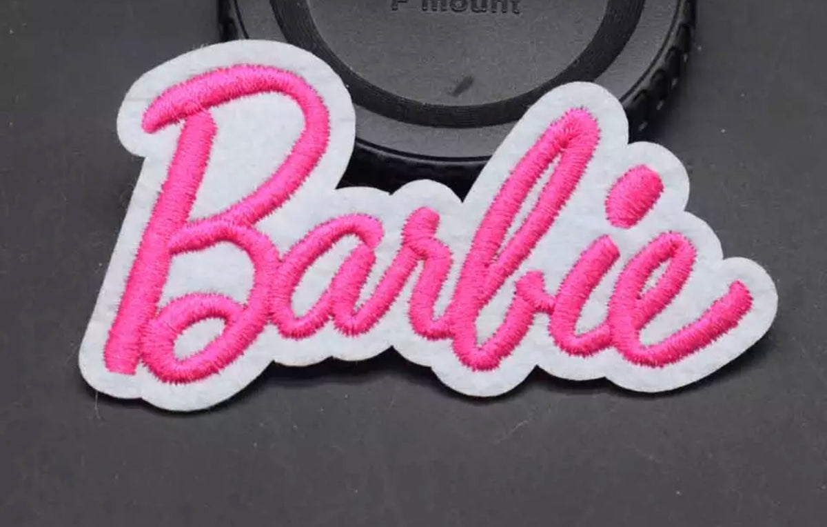 Barbie Iron on Patches 7 Pack 