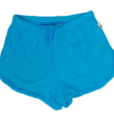 T2LOVE EASY RIBBED SHORT - NEON BLUE