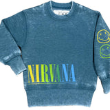 ROWDY SPROUT NIRVANA CREWNECK - GREEN