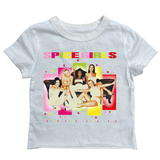 ROWDY SPROUT SPICE GIRLS FITTED TEE - WHITE