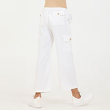 VINTAGE HAVANA CARGO PANT - WHITE