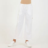 VINTAGE HAVANA CARGO PANT - WHITE