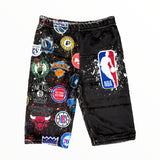 PENELOPE WILDBERRY FUZZY LOUNGE SHORT- NBA