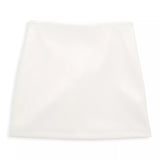 KATIE J. TWEEN LAINE SKIRT - OFF WHITE