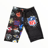 PENELOPE WILDBERRY FUZZY LOUNGE SHORT- NFL