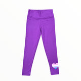 FLOWERS BY ZOE LEGGING - PURPLE/OMBRE HEART