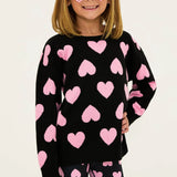 BEACH RIOT LITTLE CALLIE SWEATER - LOVE HEART