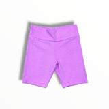 FLOWERS BY ZOE BIKE SHORT - NEON PURPLE