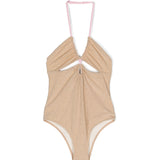 MC2 SAINT BARTH KINSLEY ONE PIECE-  LUREX GOLD