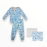 ESME BOYS LONG SLEEVE CREW PAJAMA - BAAM