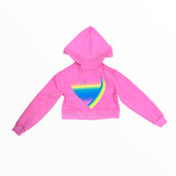 FIREHOUSE ZIP HOODIE - NEON PINK/HEART