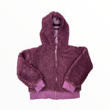 FLOWERS BY ZOE SHERPA JACKET - PURPLE