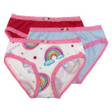 ESME 3 PACK PANTIES - RAINBOW STAR