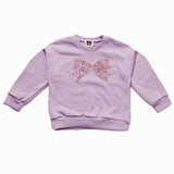 PETITE HAILEY NYLA SWEATSHIRT/LEGGING SET - PURPLE