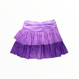 FLOWERS BY ZOE MESH SKIRT SET - PURPLE OMBRE