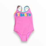 MC2 SAINT BARTH CARA ONE PIECE- PINK/TERRY PATCH