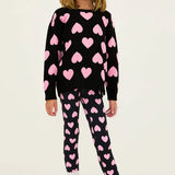 BEACH RIOT LITTLE CALLIE SWEATER - LOVE HEART