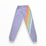 KATIE J FLYNN SWEATPANT - LILAC RAINBOW