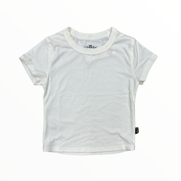 T2LOVE S/S CLASSIC FITTED TEE - IVORY