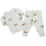 OH BABY 2 PIECE SET - PUPPY FACE