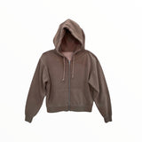 KATIE J TWEEN CODY ZIP HOODIE - MUSHROOM