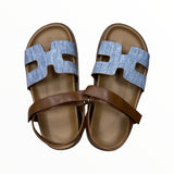 M2B H SANDAL - DENIM