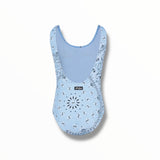 MC2 SAINT BARTH CARA ONE PIECE-  BABY BLUE BANDANA