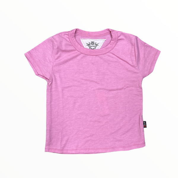 T2LOVE S/S CLASSIC FITTED TEE - PINK