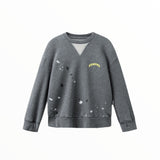 NUNUNU MONO NUNUNU SWEATSHIRT - HEATHER GREY