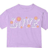 PRINCE PETER T-SHIRT - LAVANDER/LOVE FLOWERS