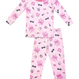 ESME GIRL L/S SLEEVE PAJAMA SET - J'ADORE PARIS