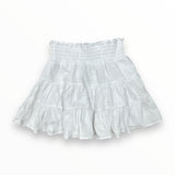 FLOWERS BY ZOE GAUZE SKIRT - WHITE