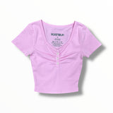 KATIE J KEELY TEE - BABY PINK