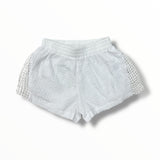 FLOWERS BY ZOE GAUZE SHORTS - WHITE