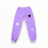 FIREHOUSE SWEATPANT - GRAPE/STARS