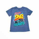 CALIFORNIAN VINTAGE T-SHIRT - THUNDER/DUSTY BLUE