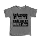 M2B TAKE MY MAMA'S PLACE TEE - CHARCOAL