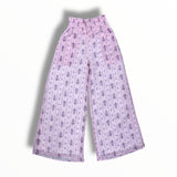 KATIE J TWEEN FLORA WIDE LEG PANT - VIOLET STRIPE FLORAL