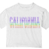 PRINCE PETER T-SHIRT - WHITE/CALIFORNIA GRADIENT