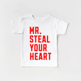 M2B MR. STEAL YOUR HEART T-SHIRT - WHITE