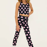 BEACH RIOT PEPPA LEGGING - LOVE HEART