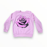 CALIFORNIAN VINTAGE CREW PULLOVER - PINK/ONE ROSE