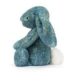 JELLY CAT BASHFUL LUXE BUNNY AZURE