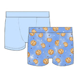 ESME 2-PK BOXERS - BLUE COOKIE