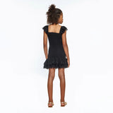 LITTLE PEIXOTO BELLE DRESS - BLACK