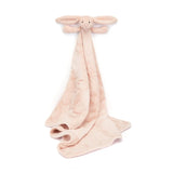 JELLYCAT BASHFUL BUNNY BLANKIE - BLUSH