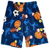 MWL&K BOYS PAJAMA SHORTS - SPORTS FRENZY