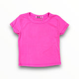 T2LOVE S/S CLASSIC FITTED TEE - NEON PINK