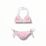 MC2 SAINT BARTH CRIS CLASSIC TRIANGLE BIKINI - PINK BANDANA